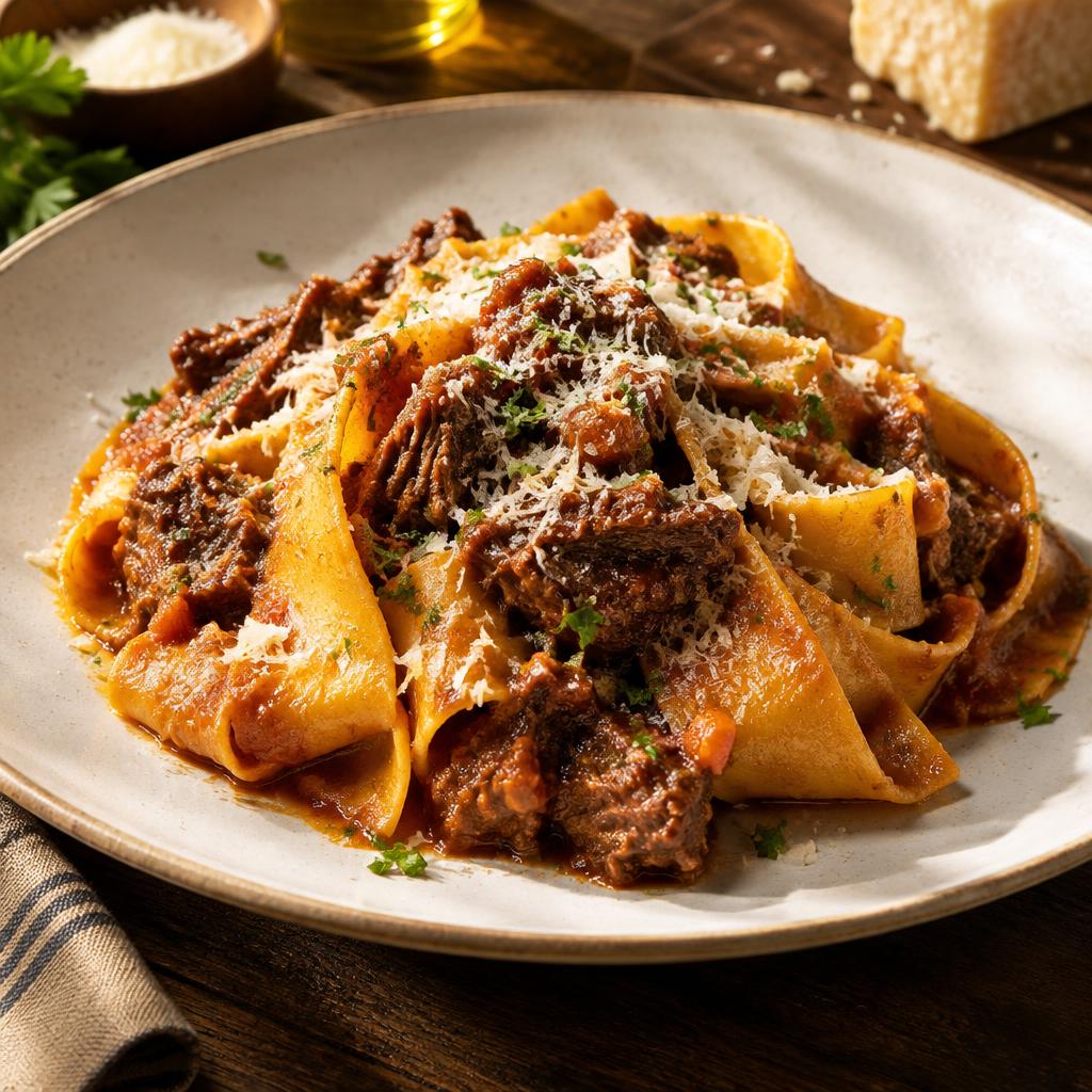 Domácí pappardelle